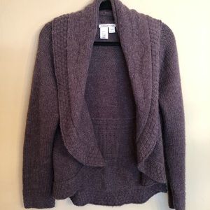 Coldwater Creek purple sweater
